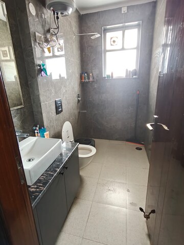 Bathroom in 2 BHK Apartment at Shree Vardhman Green Court, Sector 90 – for Rent