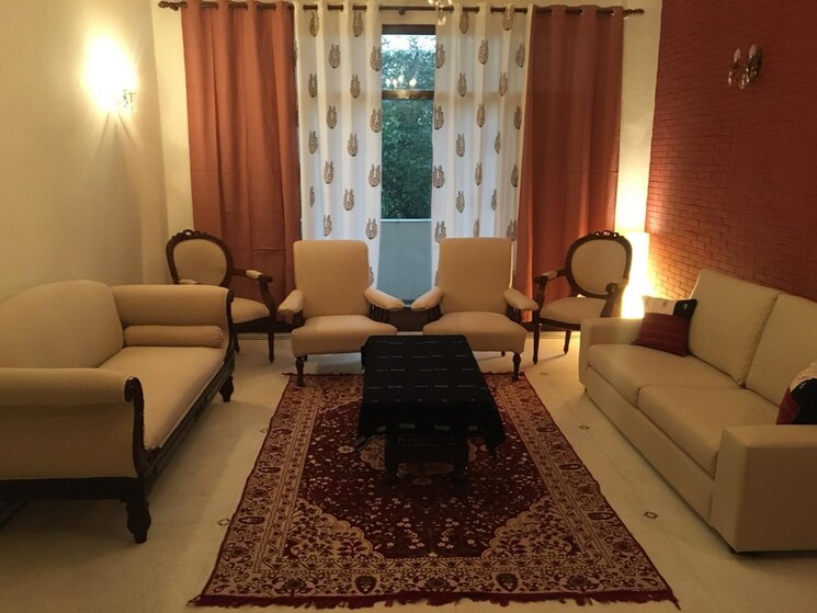 Living Room, safdarjung enclave 2 Bedroom 1200 Sq.Ft. Builder Floor In Safdarjung Enclave Delhi 9120954