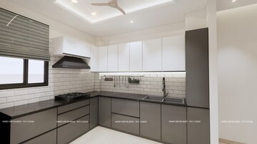 Kitchen in 3 BHK Builder Floor at Radheypuri – for Sale