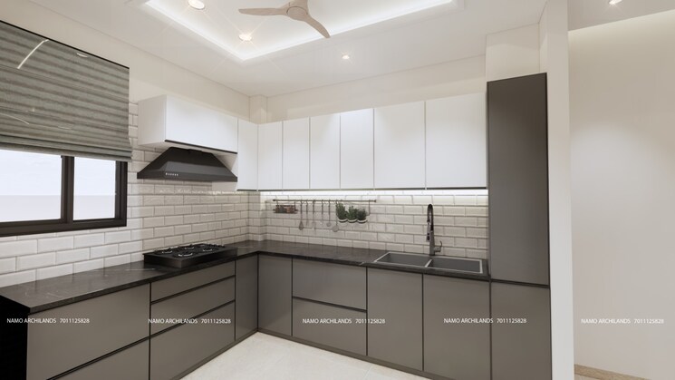Kitchen, radheypuri 3 Bedroom 100 Sq.Yd. Builder Floor In Radheypuri Delhi 9120947