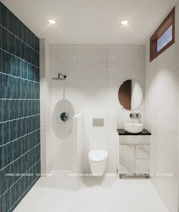 Bathroom in 3 BHK Builder Floor at Radheypuri – for Sale
