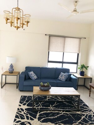 Living Room in 2 BHK Apartment at Wadegaon – for Sale