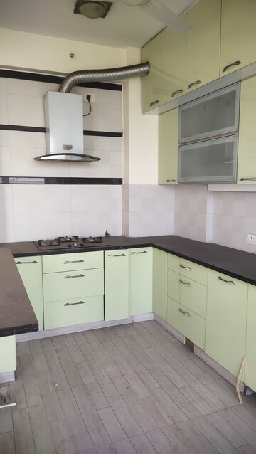 Kitchen in 3 BHK Apartment at Unitech The Close South, Sector 50 – for Rent