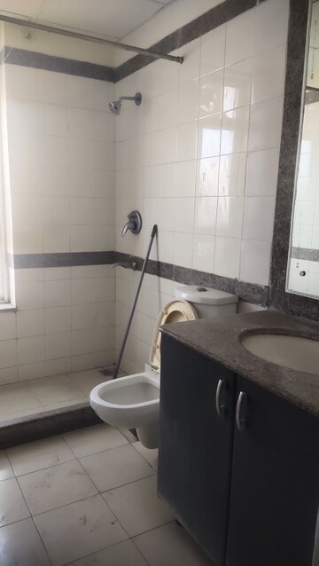 Bathroom in 3 BHK Apartment at Unitech The Close South, Sector 50 – for Rent
