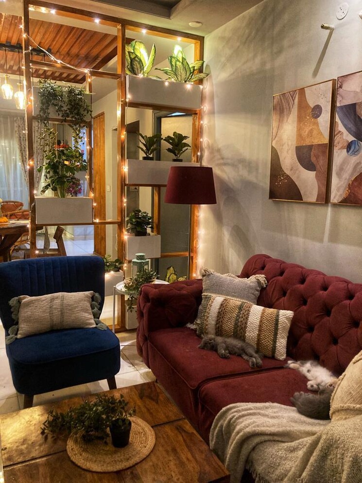 Living Room, hallmark-vicinia 3 Bedroom 1760 Sq.Ft. Apartment In Narsingi Hyderabad 9120962