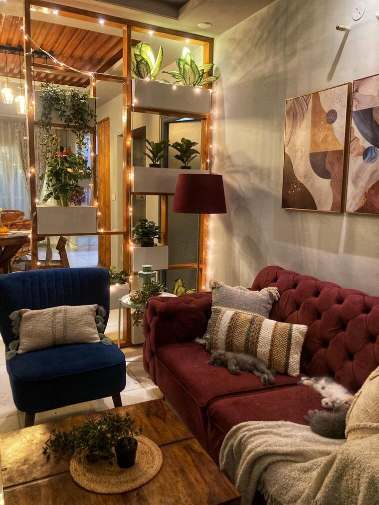 Living Room, hallmark-vicinia 3 Bedroom 1760 Sq.Ft. Apartment In Narsingi Hyderabad 9120962