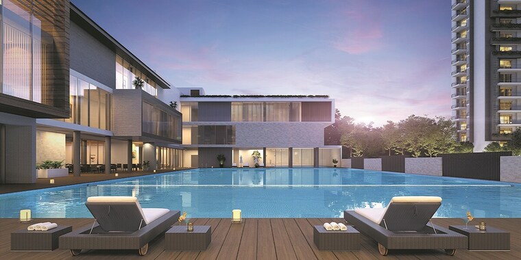 Swimming Pool, godrej-madison-avenue 4 Bedroom 2800 Sq.Ft. Apartment In Kokapet Hyderabad 9120971