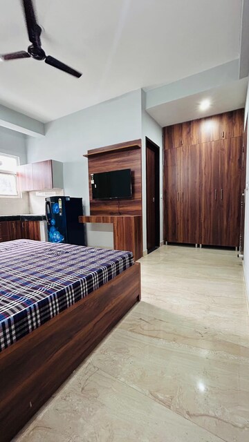 Bedroom in Studio Builder Floor at Sector 39 – for Rent