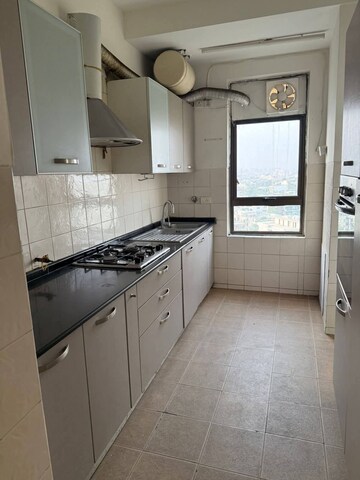 Kitchen in 3 BHK Apartment at Unitech Fresco, Sector 50 – for Rent