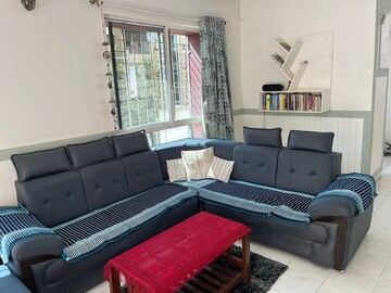 Kitchen in 3 BHK Apartment at Raviraj Tushar Garden, Pimple Saudagar – for Rent