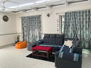 Living Room in 3 BHK Apartment at Raviraj Tushar Garden, Pimple Saudagar – for Rent