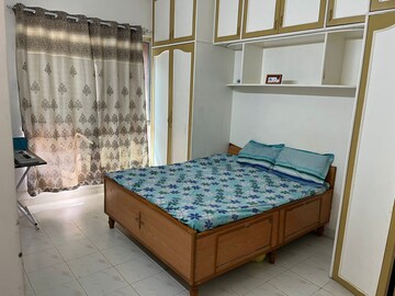 Bedroom in 3 BHK Apartment at Raviraj Tushar Garden, Pimple Saudagar – for Rent