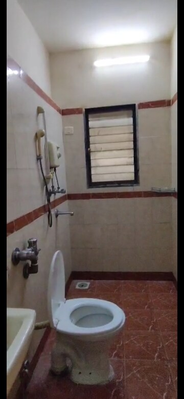 Bathroom in 1 BHK Apartment at Prarthana Rajkamal Park, Parel – for Rent
