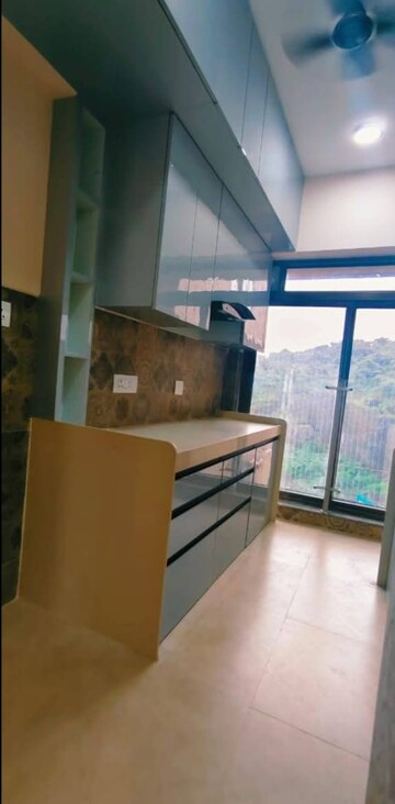 Kitchen in 3 BHK Apartment at Kanakia Silicon Valley, Powai – for Rent