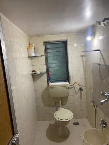 Bathroom in 3.5 BHK Independent House at Customs Colony CHS, Andheri East – for Rent