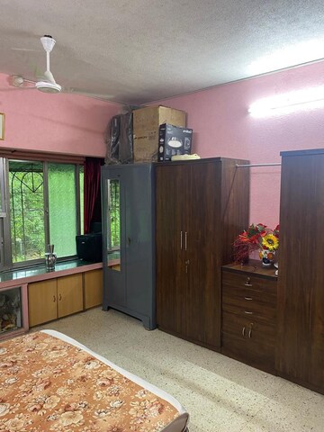 Bedroom in 3.5 BHK Independent House at Customs Colony CHS, Andheri East – for Rent