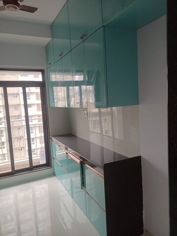 Kitchen in 2 BHK Apartment at Oxford Navrang Crystal, Goregaon West – for Rent