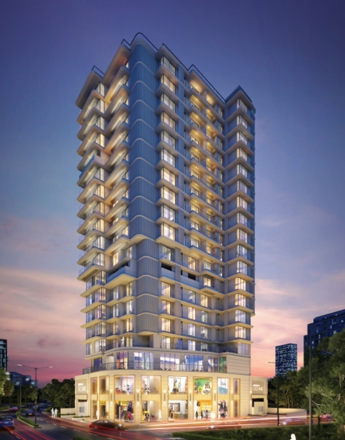 3 BHK 1100 Sq.Ft. Apartment in Platinum Oceanic