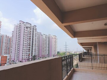 Balcony in 3 BHK Apartment at Gaurs Siddhartham, Siddharth Vihar – for Rent