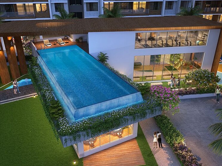 Swimming Pool, unique-youtopia 3 Bedroom 950 Sq.Ft. Apartment In Kharadi Pune 9121161