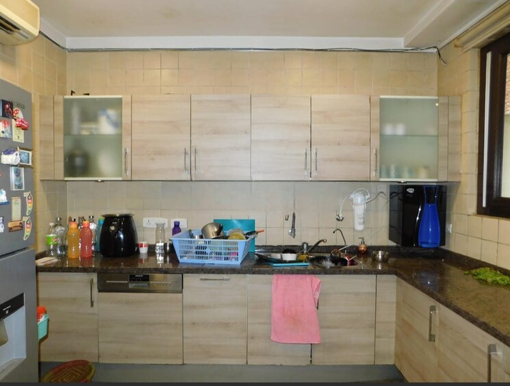 Kitchen, anand lok 4 Bedroom 4500 Sq.Ft. Apartment In Anand Lok Delhi 9121177