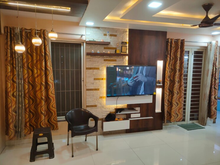 Living Room, kfp-chesterfield 2 Bedroom 970 Sq.Ft. Apartment In Dhanori Pune 9121223