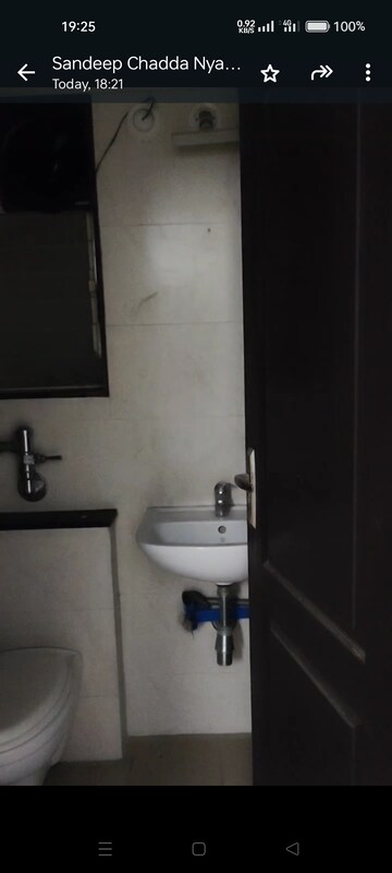 Bathroom in 2 BHK Apartment at Nyati Elan, Wagholi – for Rent