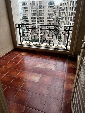 Balcony in 2 BHK Apartment at Nyati Elan, Wagholi – for Rent