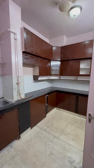 Kitchen in 3 BHK Builder Floor at Sukhdev Vihar – for Rent