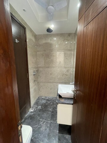 Bathroom in 3 BHK Builder Floor at Chittaranjan Park – for Rent