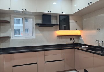 Kitchen in 3 BHK Apartment at Rajapushpa Provincia, Narsingi – for Rent