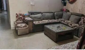 Living Room in 2.5 BHK Builder Floor at Ramesh Nagar – for Rent