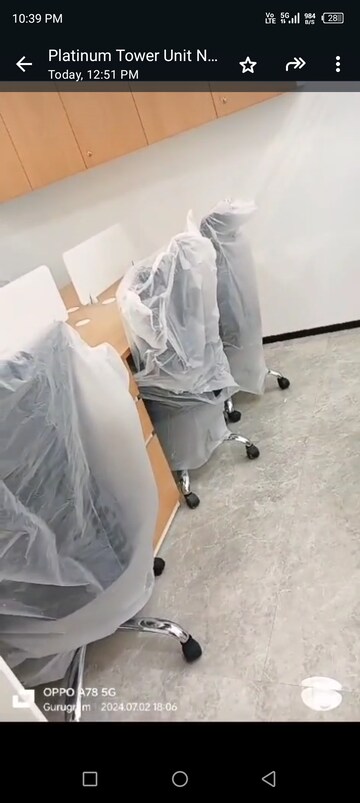 Team Area in  Office Space at Spaze Platinum Tower, Sector 47 – for Rent