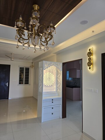 Building Lobby in 3 BHK Apartment at Rajapushpa Provincia, Narsingi – for Rent