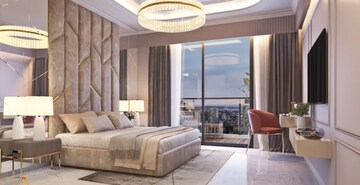 Bedroom in 3 BHK Apartment at Adani Linkbay Residences, Andheri West – for Sale