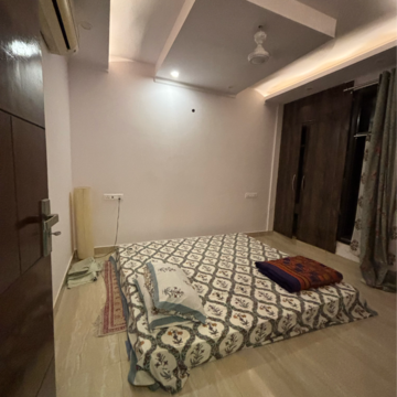 Bedroom in 2 BHK Builder Floor at Saket Court Residential Complex, Pushp Vihar – for Rent
