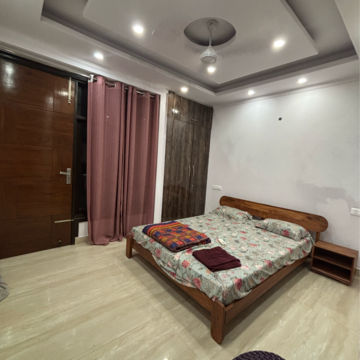 Bedroom in 2 BHK Builder Floor at Saket Court Residential Complex, Pushp Vihar – for Rent