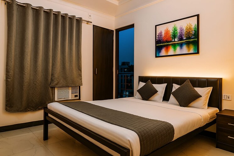 Bedroom, mahmoorganj 2 Bedroom 1400 Sq.Ft. Builder Floor In Mahmoorganj Varanasi 9121408