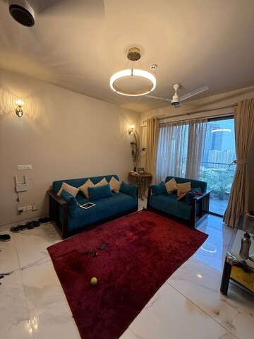 Living Room in 3.5 BHK Builder Floor at Kohli One Malibu Town, Sector 47 – for Rent
