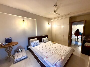 Bedroom in 3.5 BHK Builder Floor at Kohli One Malibu Town, Sector 47 – for Rent