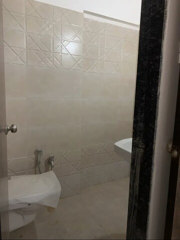 Bathroom in 1 BHK Apartment at Tapovan CHS, Goregaon East – for Rent