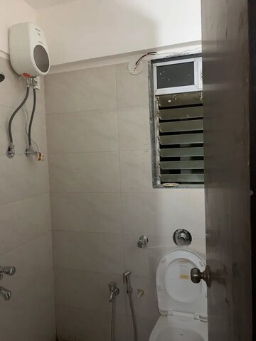Bathroom in 1 BHK Apartment at Tapovan CHS, Goregaon East – for Rent