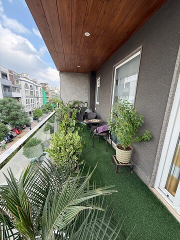 Balcony in 3 BHK Builder Floor at Sector 47 – for Rent