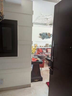 Living Room in 4 BHK Builder Floor at Saket – for Sale