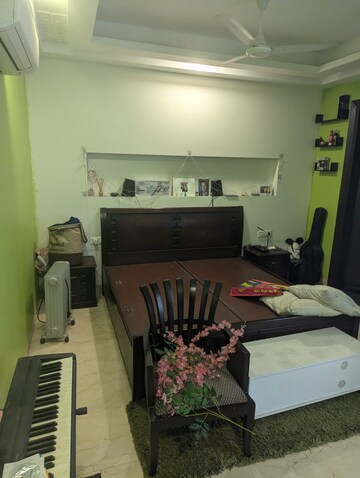 Living Room in 4 BHK Builder Floor at Saket – for Sale