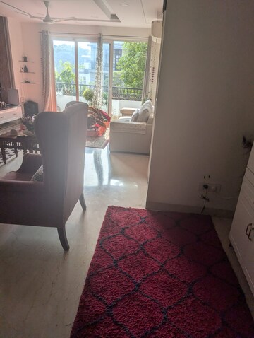 Living Room in 4 BHK Builder Floor at Saket – for Sale