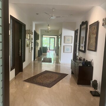 Living Room in 4 BHK Builder Floor at Anand Lok – for Rent