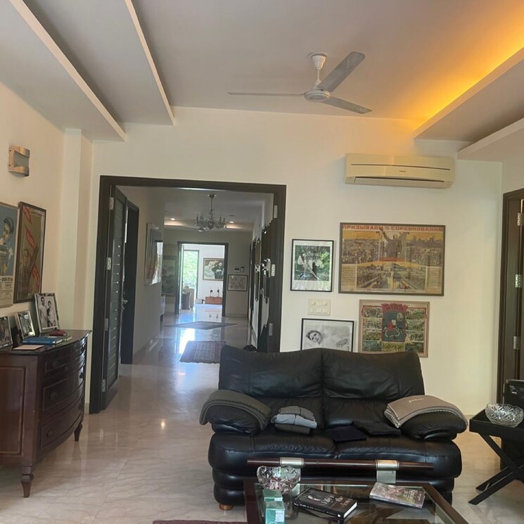 Living Room, anand lok 4 Bedroom 7000 Sq.Ft. Builder Floor In Anand Lok Delhi 9121455