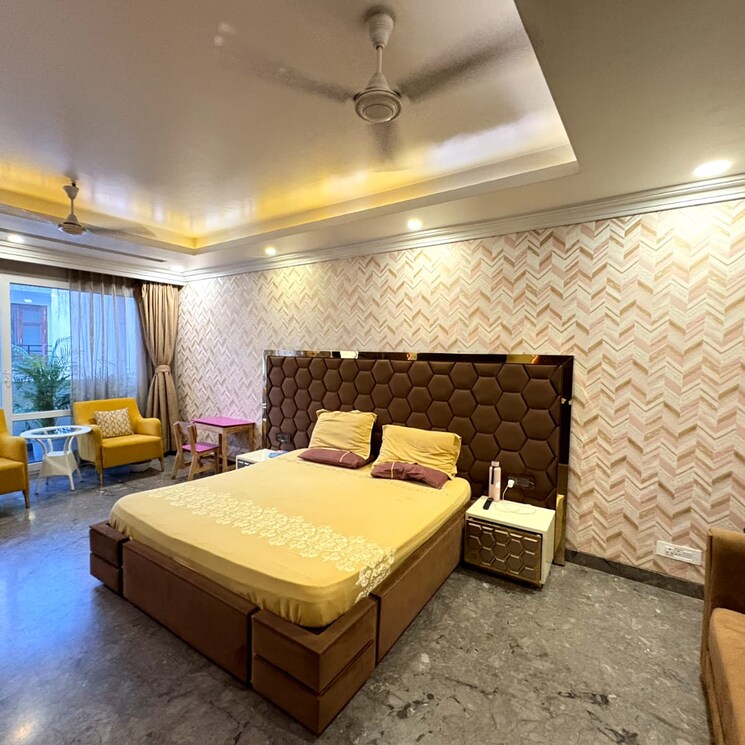Bedroom, hauz khas 4 Bedroom 3500 Sq.Ft. Builder Floor In Hauz Khas Delhi 9121464