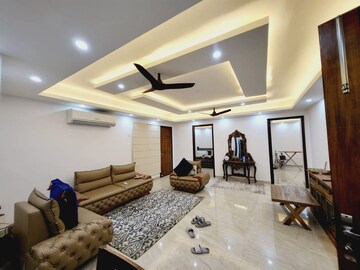 Living Room in 3 BHK Builder Floor at Saket – for Rent